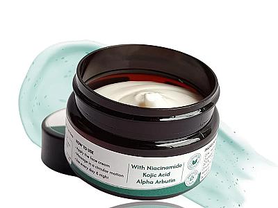 Ciramist Dark Spots Removal & Brightening Day and Night Cream With Kojic Acid, Niacinamide and Alpha Arbutin 50gm Jar packing