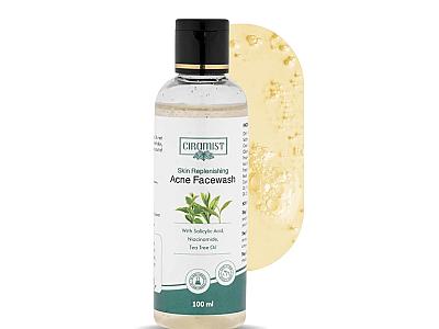 Ciramist Acne & Acne marks Remove Face wash With Niacinamide, Salicylic Acid & Tea Tree Oil 100ml Bottle