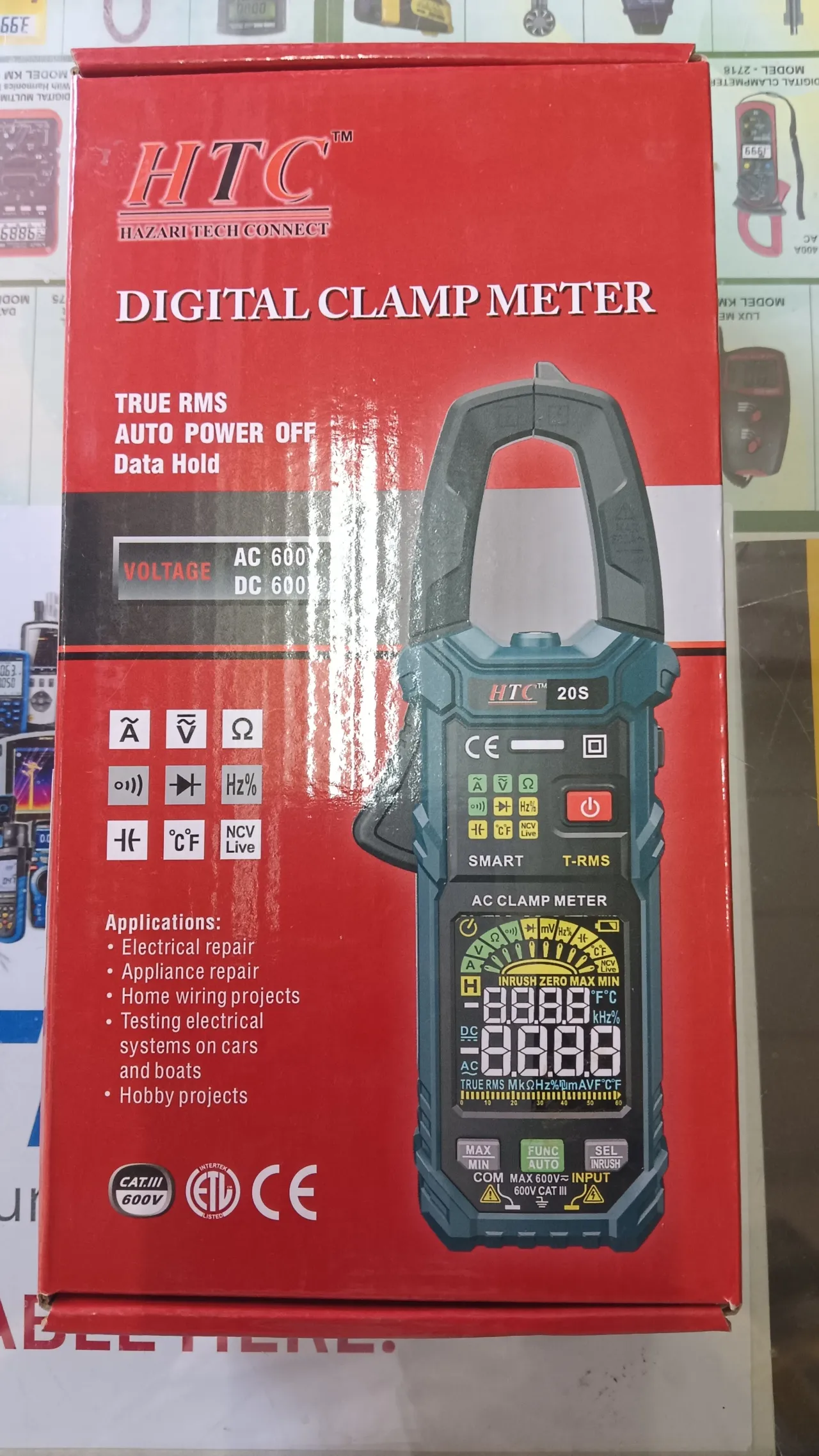 HTC S 20 Smart clamp meter