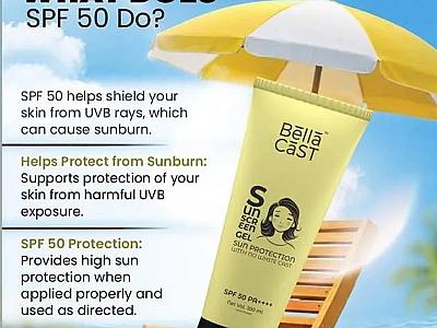Sun Screen Gel Chemical free