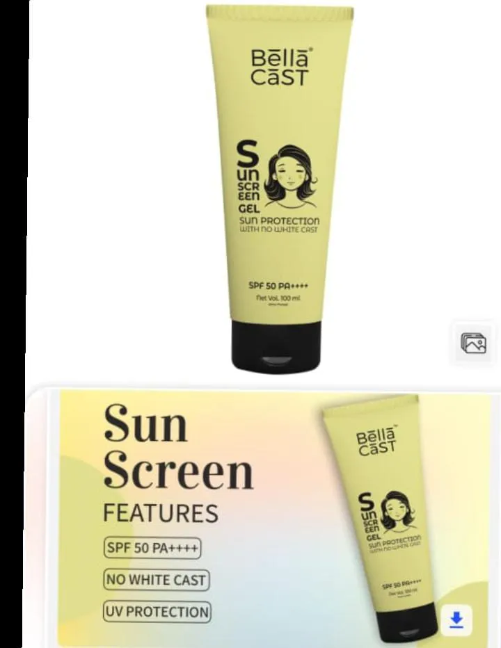 Sun Screen Gel Chemical free