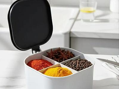 MASALA BOX WHITE AND BLACK