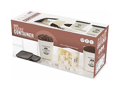 TEA SUGAR COFFEE TRANSPRENT CONTAINER