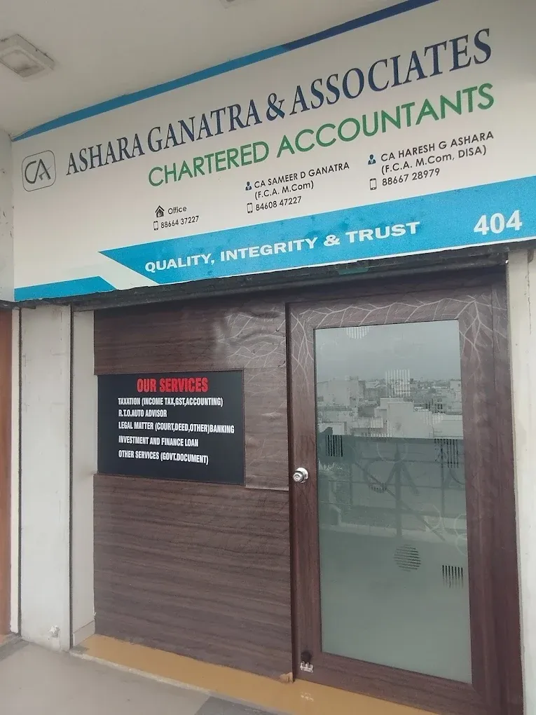 Ashara Ganatra & Associates - Best CA in Rajkot | GST, Taxation & Project Finance