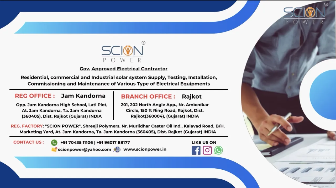 SCION POWER – Turn Sunlight into Smart Profits.