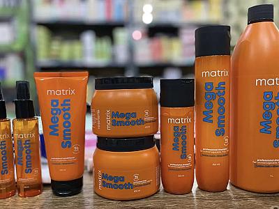 Matrix shampoo and conditioner and seram