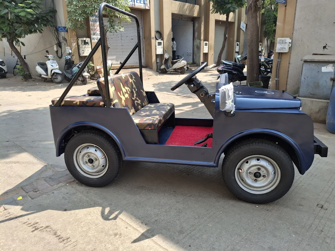 Ev jeep mfg , golf car mfg & indrstriyal lodar mfg
