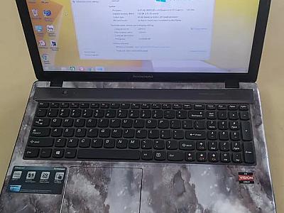 Leptop lenovo Amd Radion graphic card, 4 gb rem, 500 gb hdd, with original charger, wife, web cam, window 8, good working with new type condition, no any problem