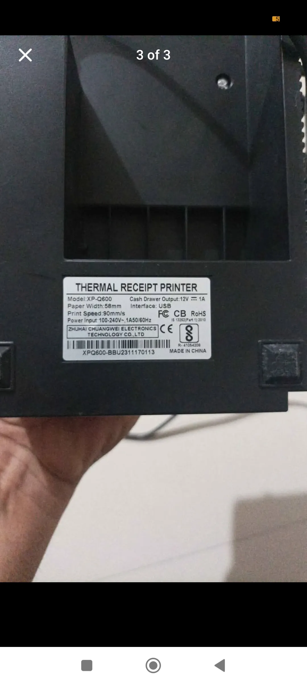 Mini tharmal printer