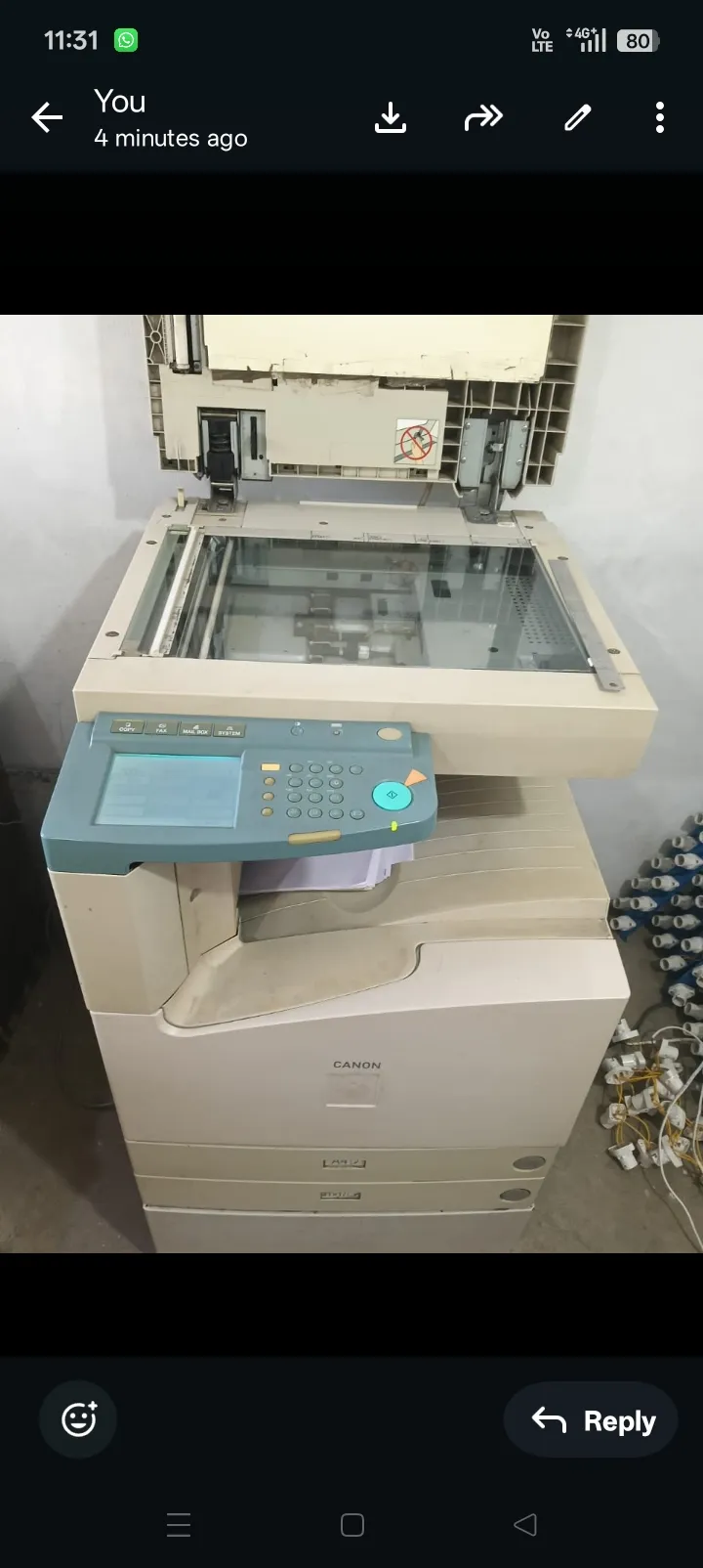 I want to cell xerox machine and redium cutting machine