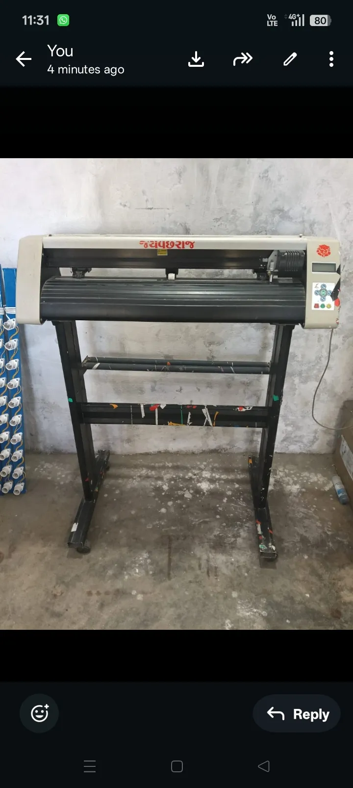 I want to cell xerox machine and redium cutting machine