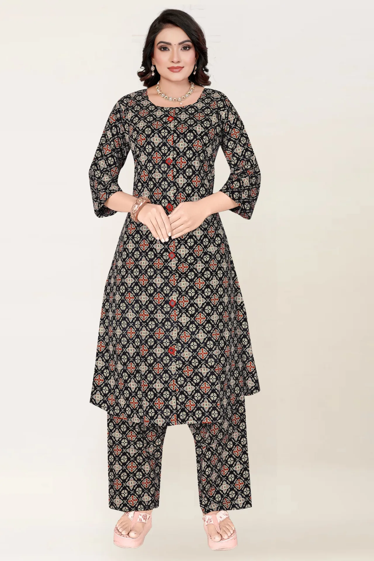 Mirror work A line long per 2 pcs L,XL,XXL,3XL