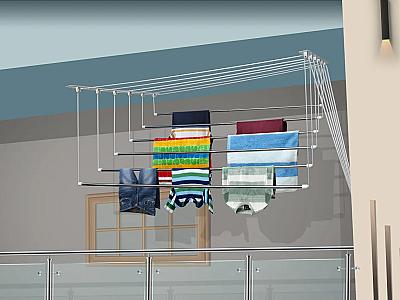 ceiling cloth hanger