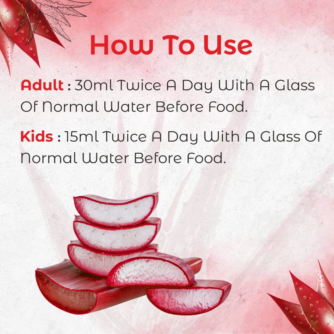 Teamex Red Aloevera Wellness Drink