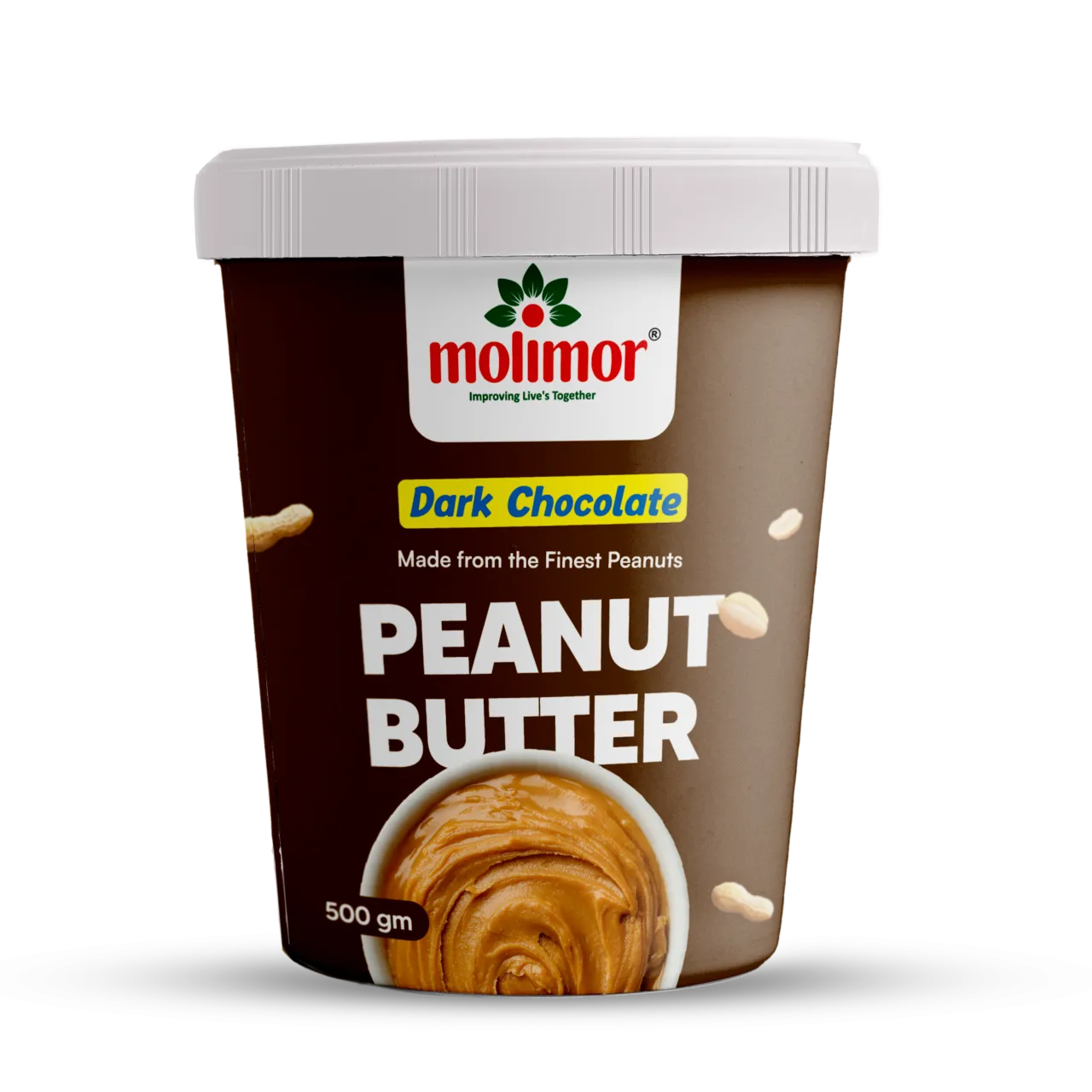Molimor Dark choclate Peanut Butter 500 gm