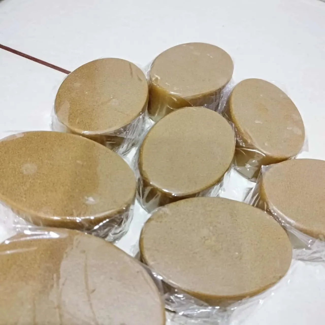 Home made multani mitti soap