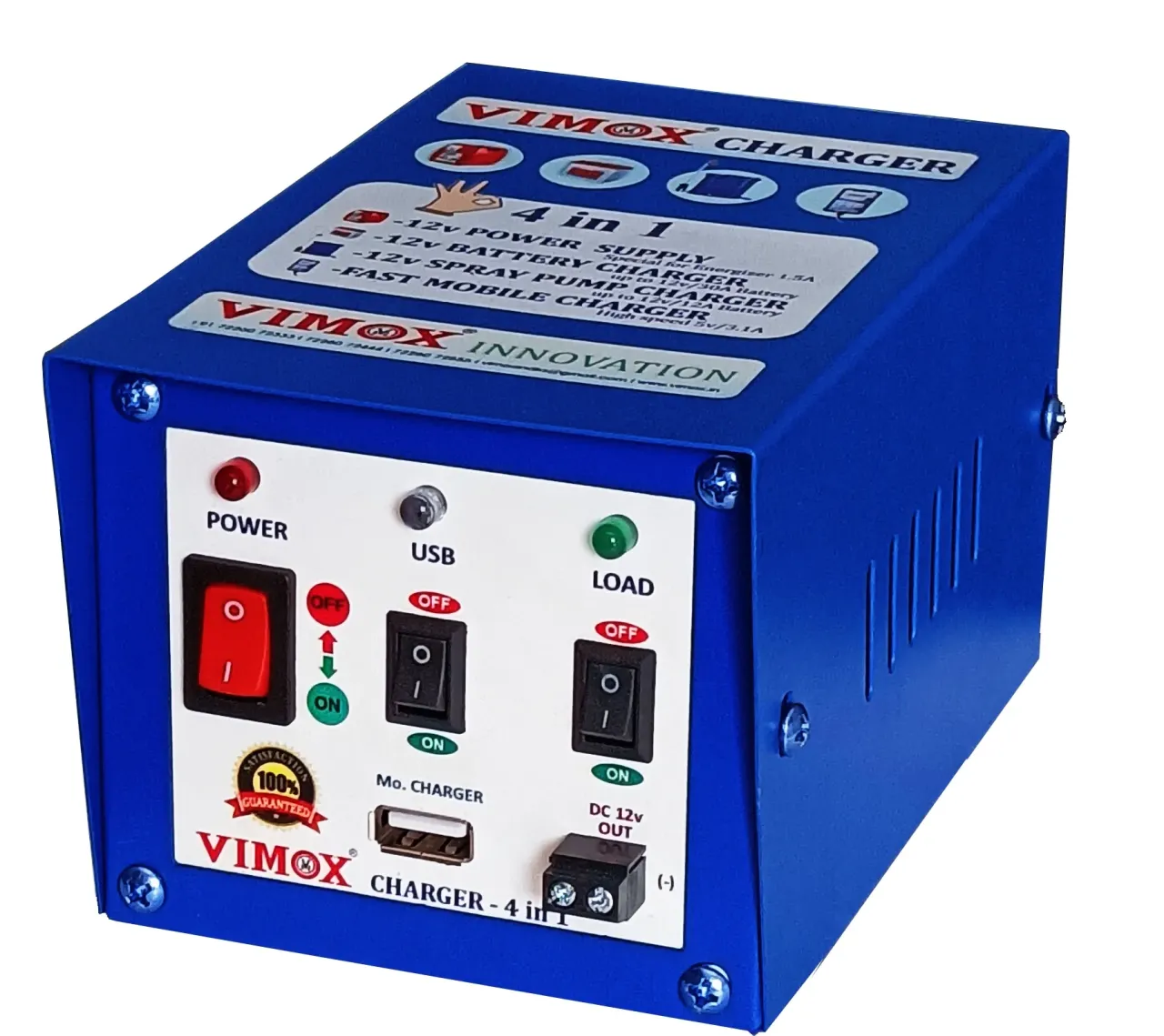 Vimox Charger | 4 in 1 Charger