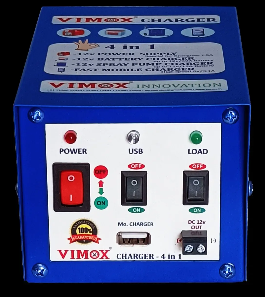 Vimox Charger | 4 in 1 Charger