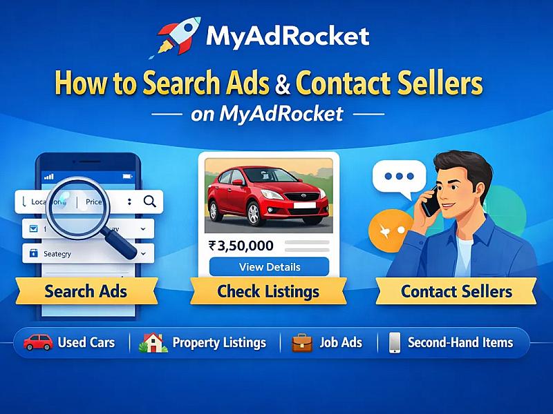How to Search Ads and Contact Sellers on MyAdRocket
