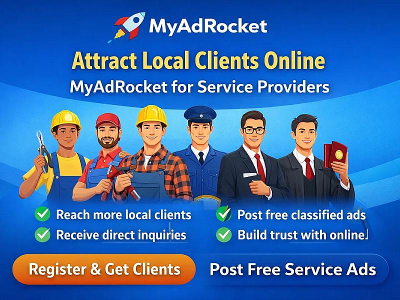 Get More Local Clients Online with MyAdRocket – For Service Providers