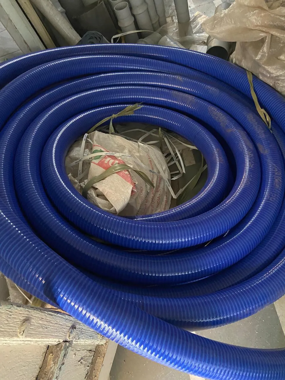 PVC Flexible Hose Pipe વેચવા માટે – કૃષિ, બોરવેલ અને ગાર્ડન માટે હાઈ પ્રેશર પાણી પાઈપ (Various Sizes Available)