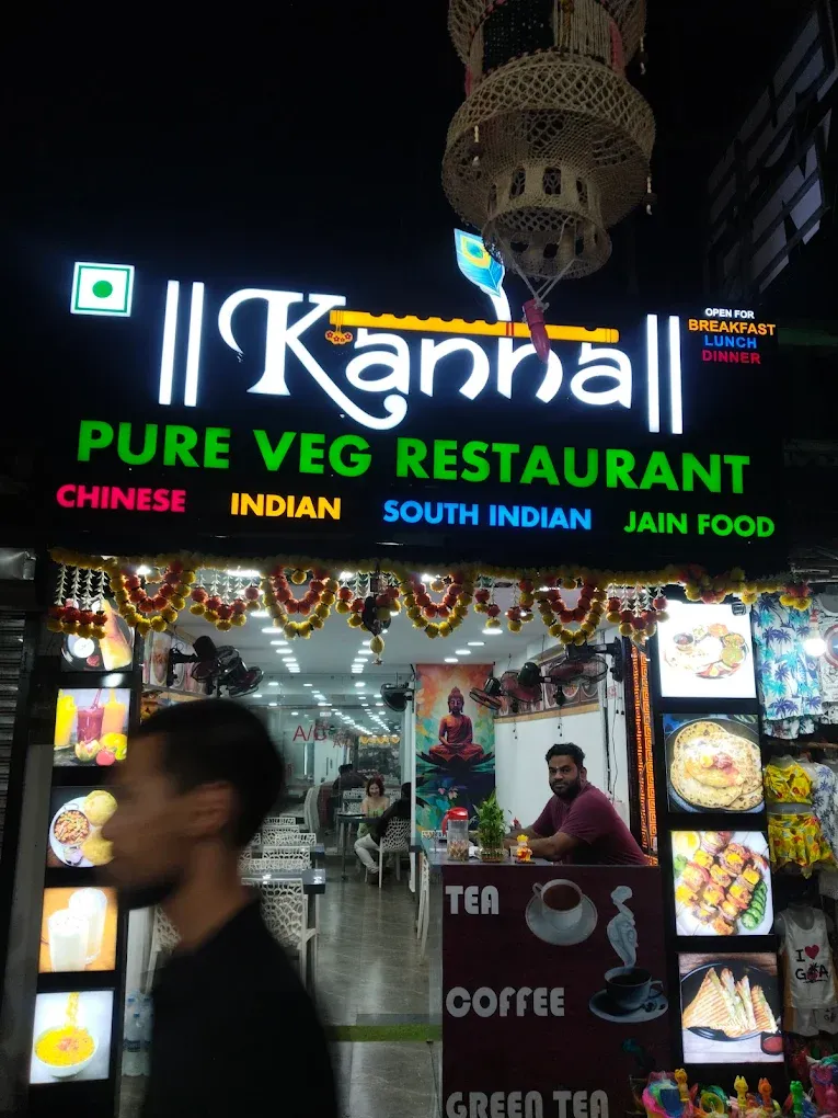 Kanha Pure Veg Restaurant Arambol | Best Breakfast, Lunch & Dinner