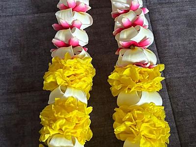 Handmade Fresh Flower Mala - Pooja, Wedding & Daily Use